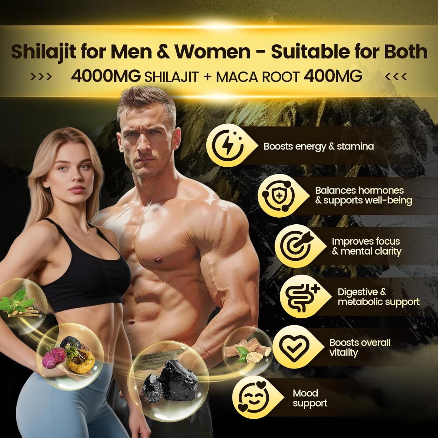 Pure Himalayan Shilajit Gummies Combat Fatigue and Stress