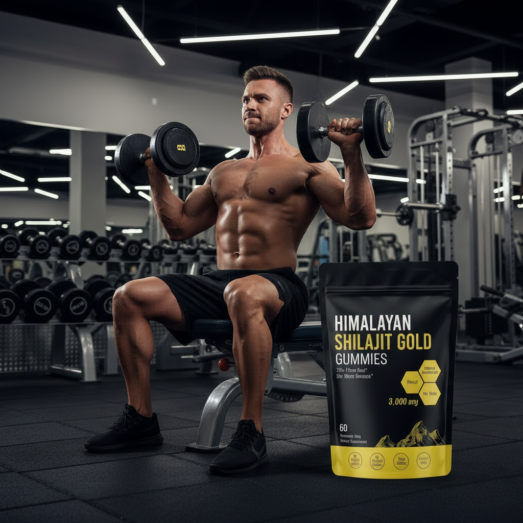 Pure Himalayan Shilajit Gummies Boost Energy, Focus & Vitality